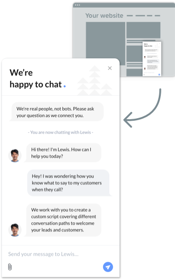 Live Chat Screen